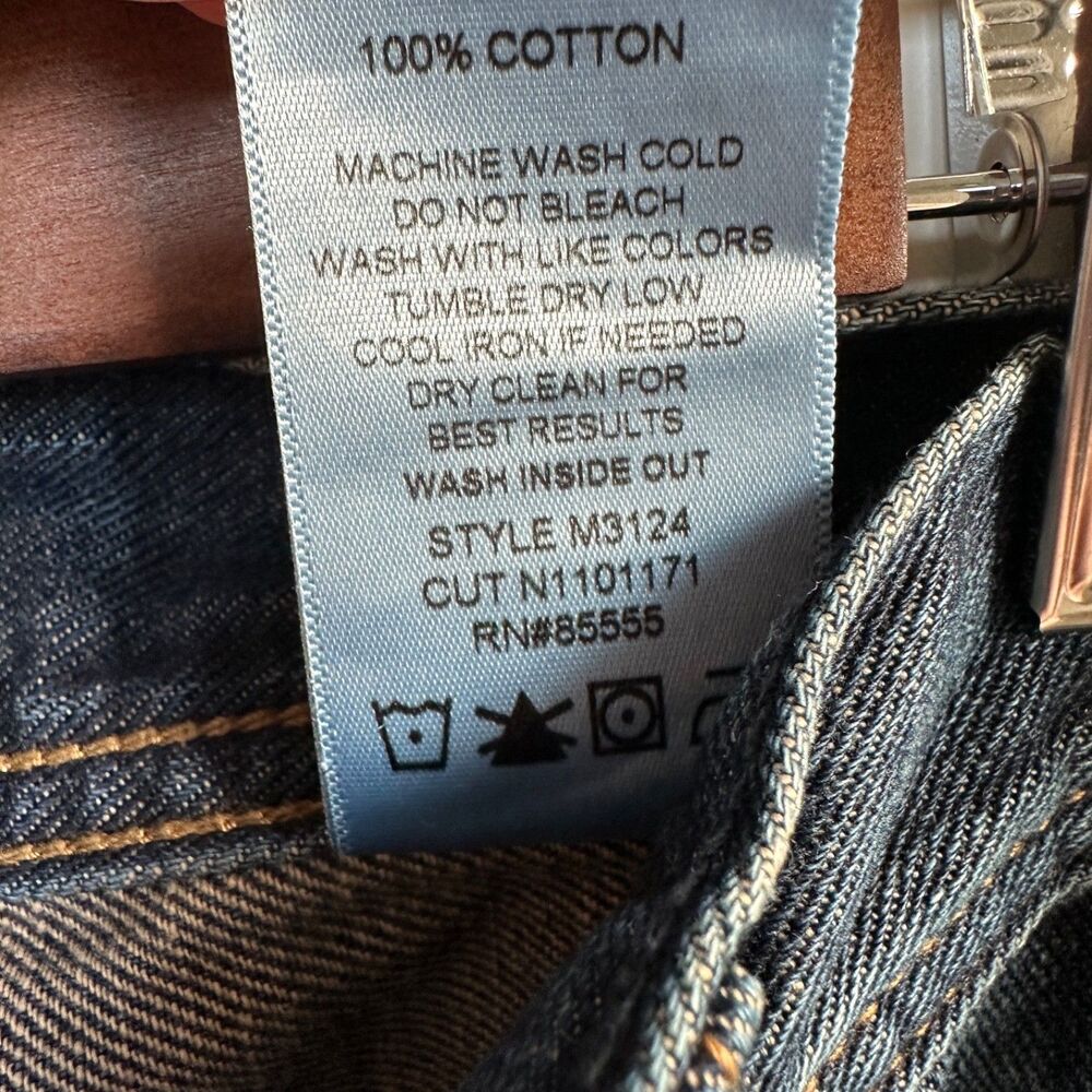 Naem Denim Co Brad Regular Straight Jeans 38x29 Dark Wash Casual Men's - Picture 5 of 12